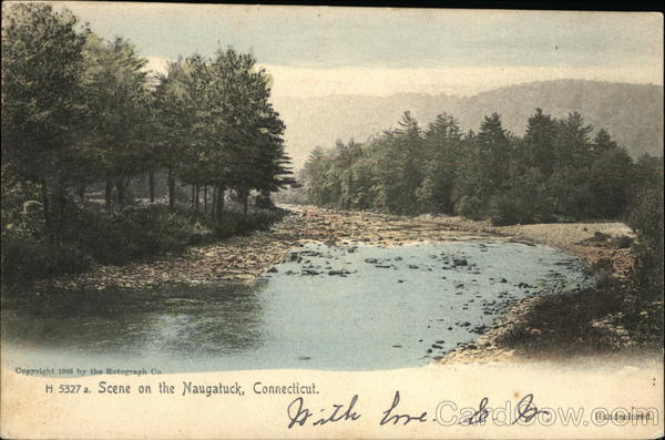 Scene on the Naugatuck Connecticut