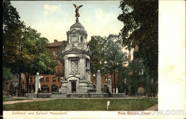 Soldiers and Sailors Monument New Britain Connecticut