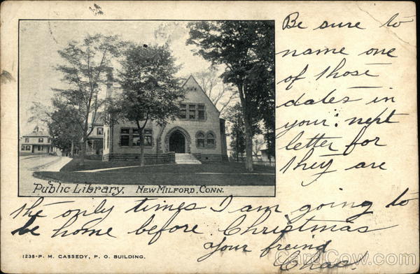 Public Library New Milford Connecticut