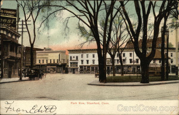 Park Row Stamford Connecticut