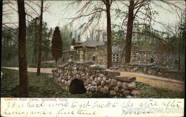Laddins Rock Farm Stamford Connecticut