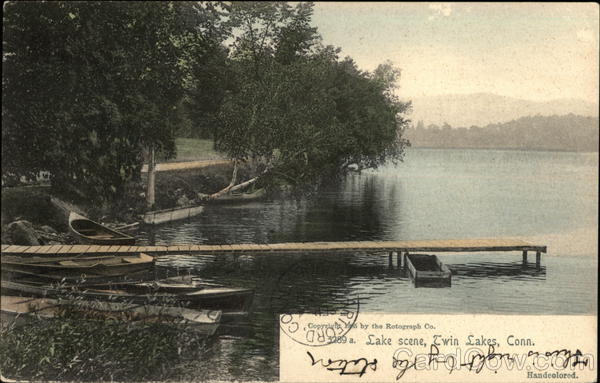 Lake Scene Twin Lakes Connecticut