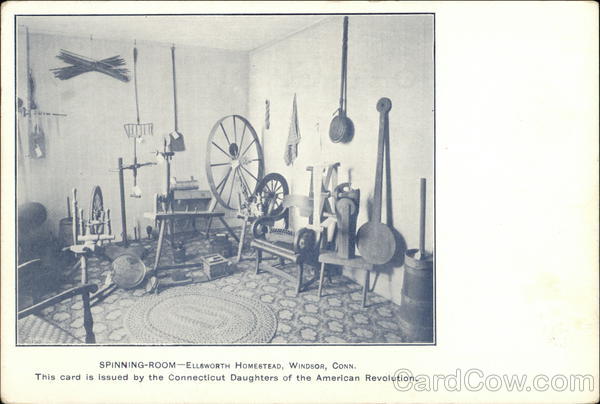 Spinning-Room - Ellsworth Homestead Windsor Connecticut