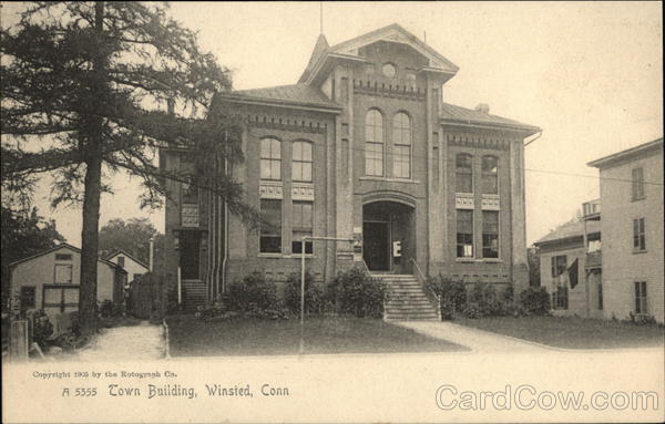 Town Building Winsted Connecticut