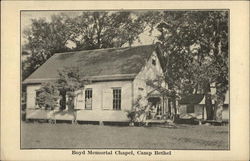 Boyd Memorial Chapel, Camp Bethel Postcard