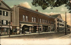 Main Street Looking South Postcard