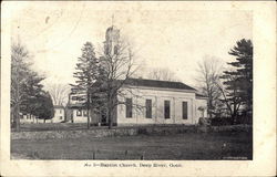 Baptist Church Deep River, CT Postcard Postcard Postcard