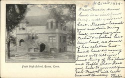 Pratt High School Postcard