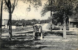 Memorial Fountain Postcard