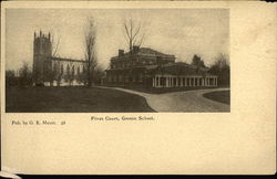 Fives Court, Groton School Postcard