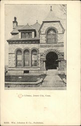 Library Jewett City, CT Postcard Postcard Postcard