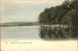 Scenic View of Wononsco Lake Postcard