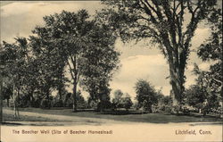 The Beecher Wall (Site of Beecher Homestead) Litchfield, CT Postcard Postcard Postcard