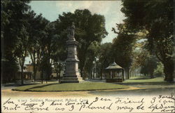 Soldiers Monument Milford, CT Postcard Postcard Postcard