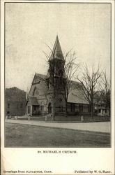 St. Michael's Church Naugatuck, CT Postcard Postcard Postcard