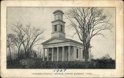 Congregational Church North Madison, CT Postcard Postcard Postcard