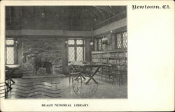 Beach Memorial Library Postcard