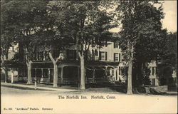 The Norfolk Inn Connecticut Postcard Postcard Postcard