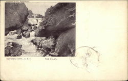 The Falls Norwich, CT Postcard Postcard Postcard
