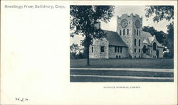 Scoville Memorial Library Postcard