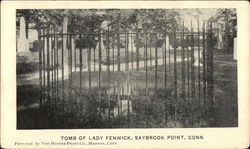 Tomb of Lady Fenwick Postcard