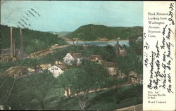 Rock Rimmon Looking From Washington Avenue Postcard