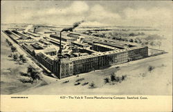 The Yale & Towne Manufacturing Company Stamford, CT Postcard Postcard Postcard