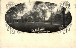 St. Andrew's Church Stamford, CT Postcard Postcard Postcard