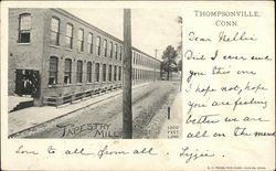 Tapestry Mill Thompsonville, CT Postcard Postcard Postcard