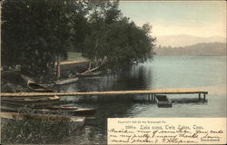 Lake Scene Postcard