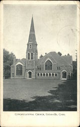 Congregational Church Unionville, CT Postcard Postcard Postcard