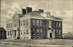 Washington Street School Postcard