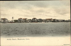 Middle Beach Westbrook, CT Postcard Postcard Postcard