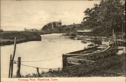 Pachoug River Postcard