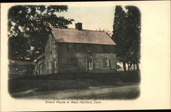 Oldest House in West Hartford, Conn. Connecticut Postcard Postcard Postcard