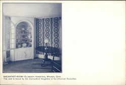 Ellsworth Homestead - Breakfast Room Postcard