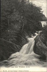 Tunxis Falls Postcard