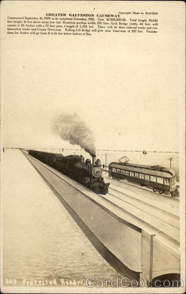Greater Galveston Causeway - Protected Roadway Locomotives