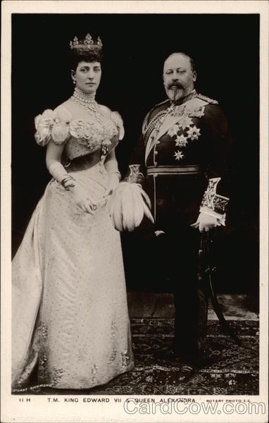 T. M. King Edward VII and Queen Alexandra Royalty