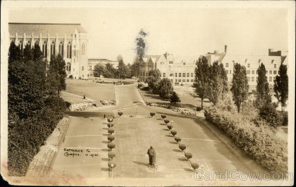 University of Washington - Entramce to Campus Seattle