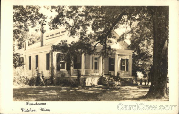 Landsdowne: Natchez, Miss. Mississippi