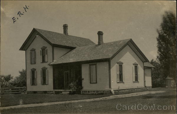 Residence of Fred Wooster Courtland Michigan