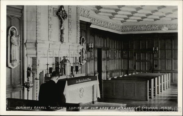 National Shrine of Our Lady of La Salette - Seminary Chapel Ipswich Massachusetts