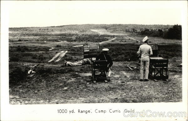 1000 yd Range, Camp Curtis Guild Men