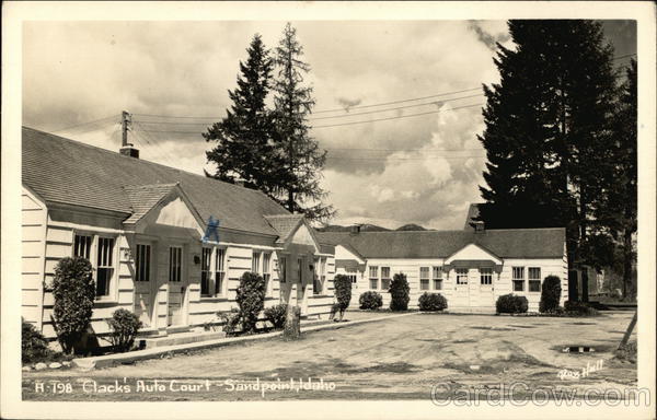Clack's Auto Court Sandpoint Idaho