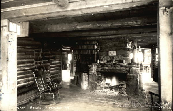 Interior of Hewes-Kirkwood Inn Rocky Mountain National Park Colorado