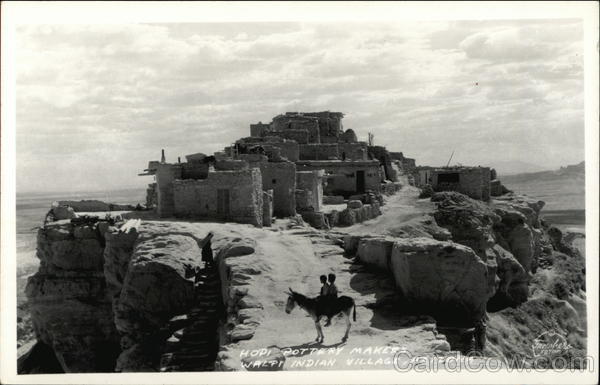 Walpi Indian Village - Hopi Pottery Makers Arizona