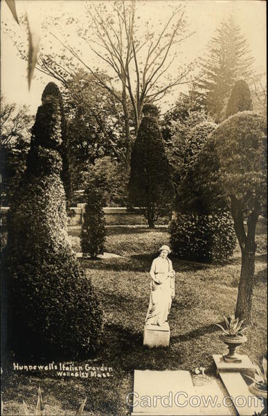 Hunnewell's Italian Garden Wellesley Massachusetts
