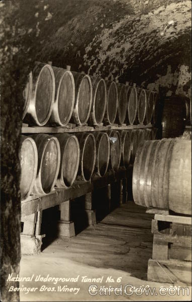 Natural Underground Tunnel No. 6 Saint Helena California