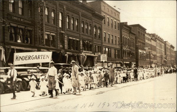 July 4th Parade 1927 Concord New Hampshire